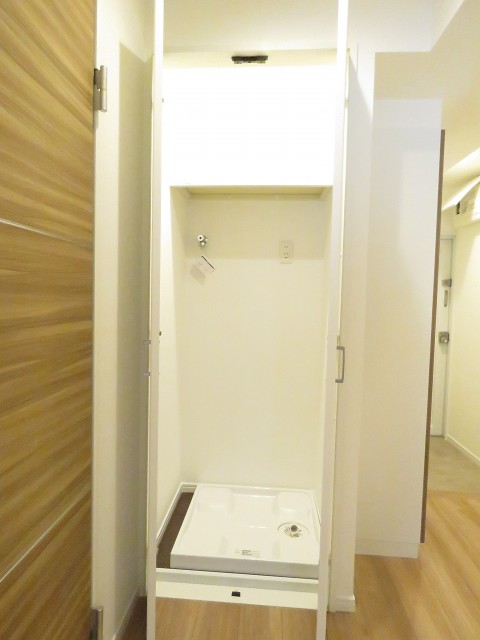 ヴェラハイツ新宿　洗濯機置場