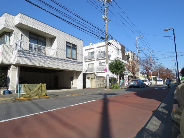 アールヴェール碑文谷　エントランス前道路