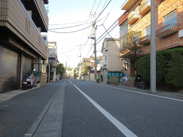 ニューウェルハイツ奥沢　前面道路