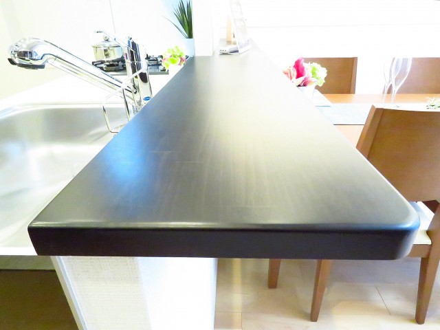 朝日広尾マンション　キッチンカウンター