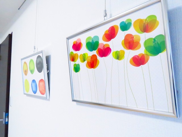 朝日広尾マンション　ピクチャーレール