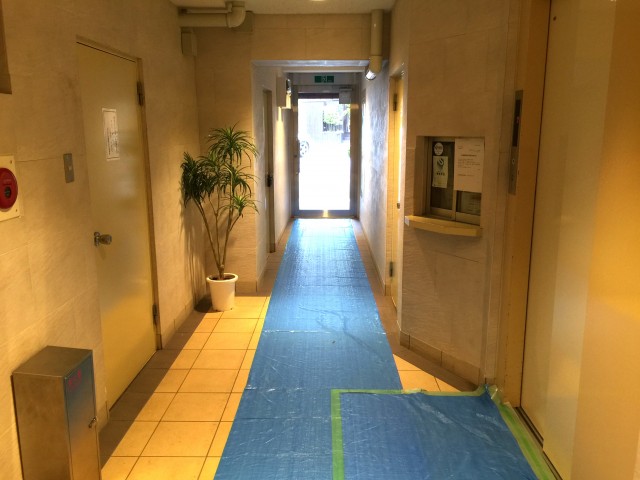 クレール島津山　エントランス