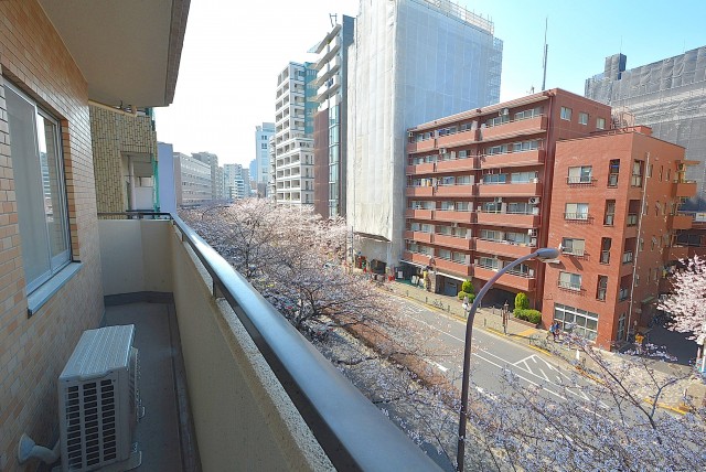 朝日広尾マンション バルコニー