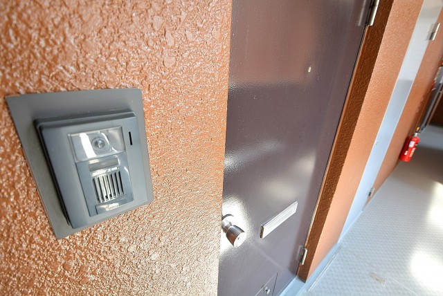 ライオンズマンション飯田橋 玄関