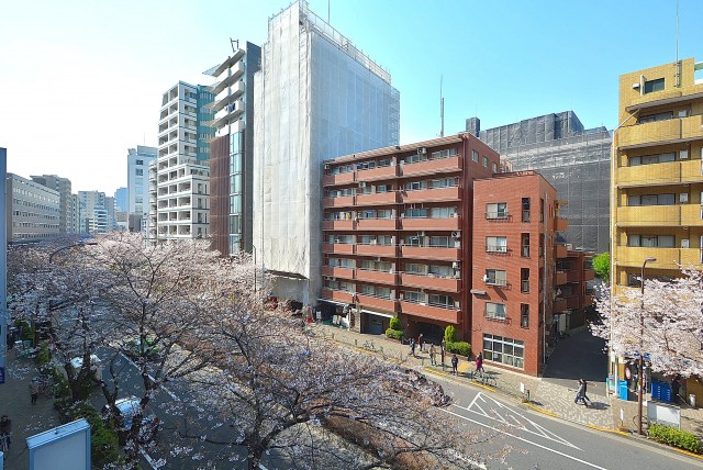 朝日広尾マンション バルコニー