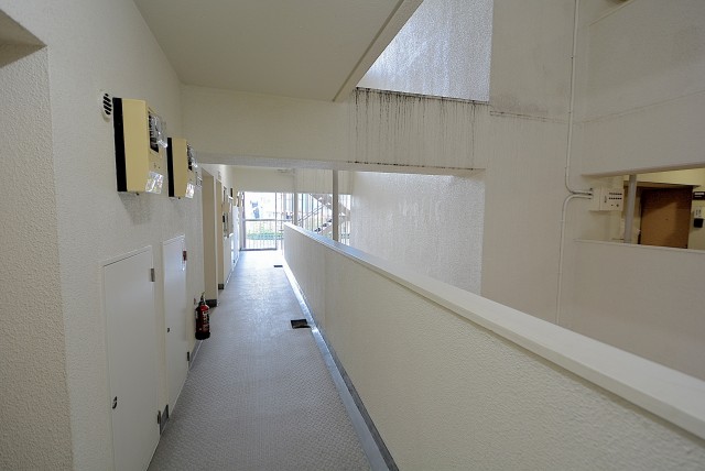 レック芝公園マンション 外廊下