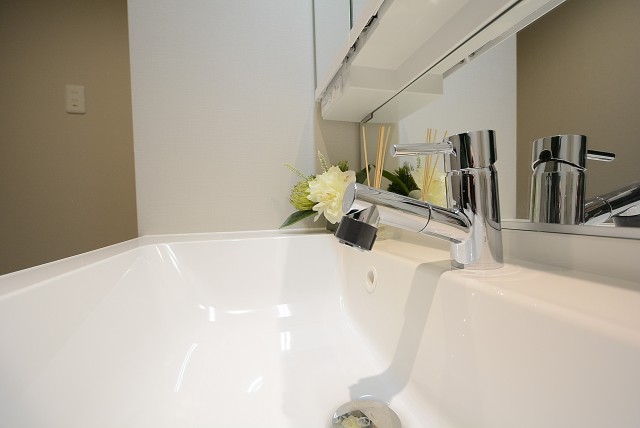 レック芝公園マンション 洗面