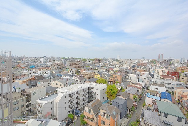 祐天寺第二コーポラス バルコニー