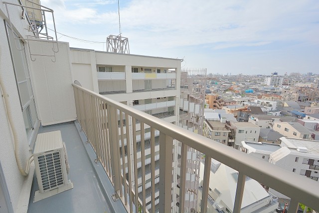 祐天寺第二コーポラス バルコニー
