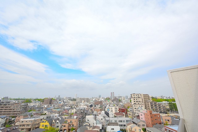 祐天寺第二コーポラス バルコニー