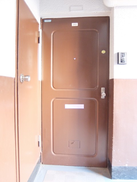 千歳船橋ハイム＿玄関扉