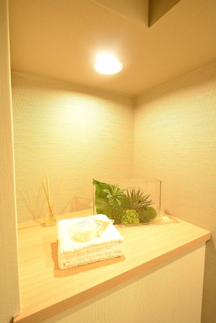 シティ麻布　サニタリールームのカウンター