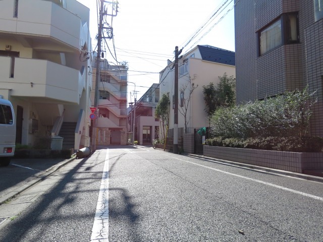 フェルテシモ祐天寺　前面道路