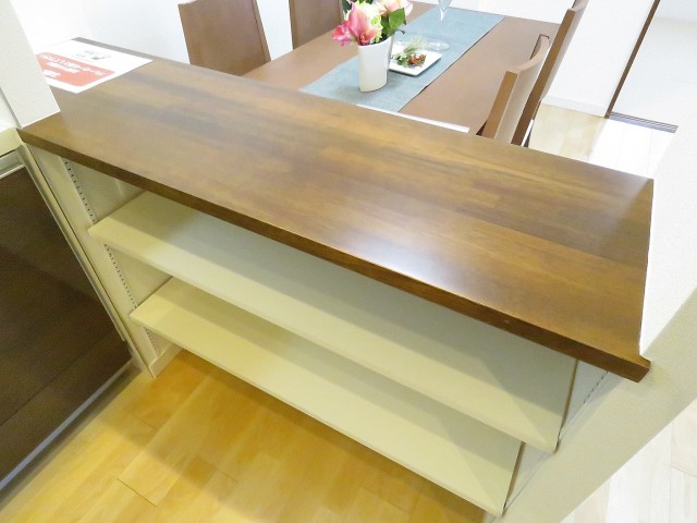 上野毛南パークホームズ　キッチンカウンター