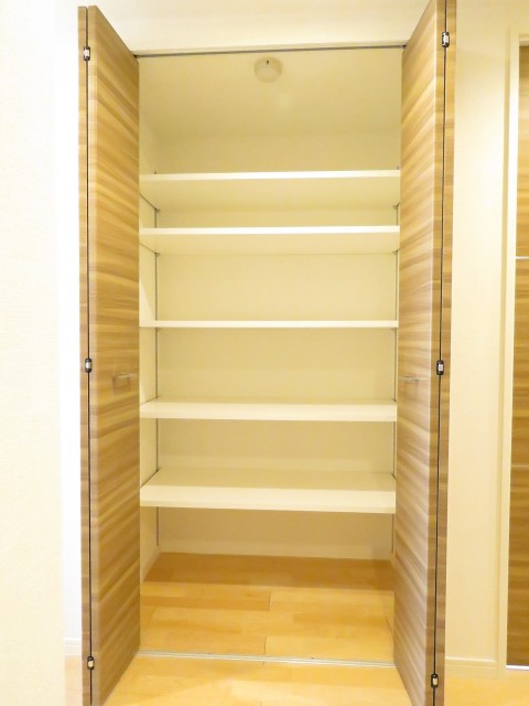 上野毛南パークホームズ　廊下収納