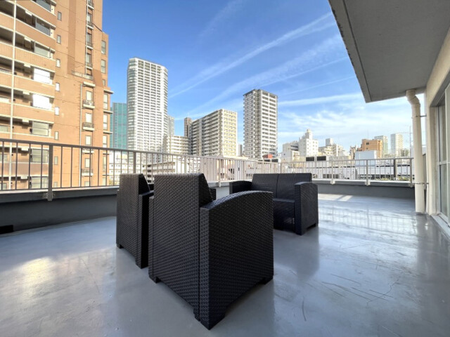 ライオンズマンション白金 ルーフバルコニー