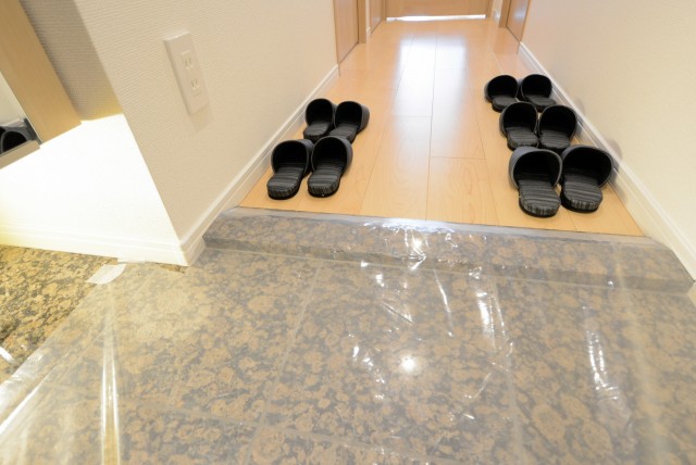 コスモ目黒パルティエ 玄関