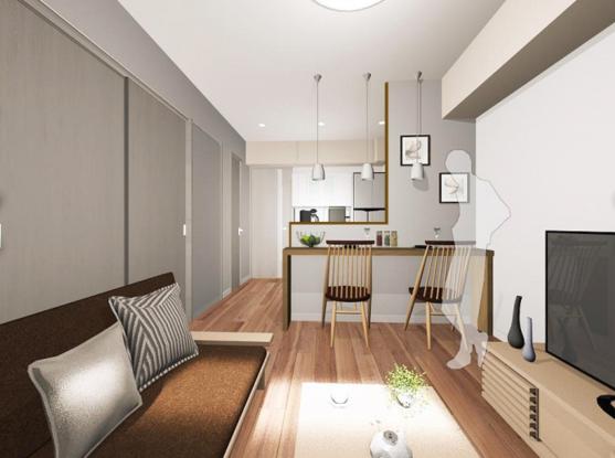 東建小石川マンション　完成イメージ