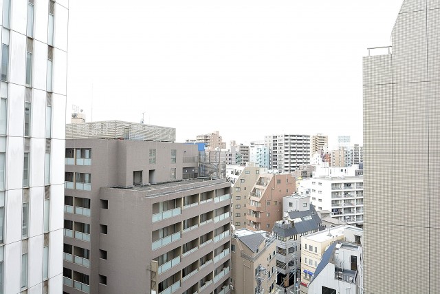 第18宮庭マンション　4.5帖洋室眺望