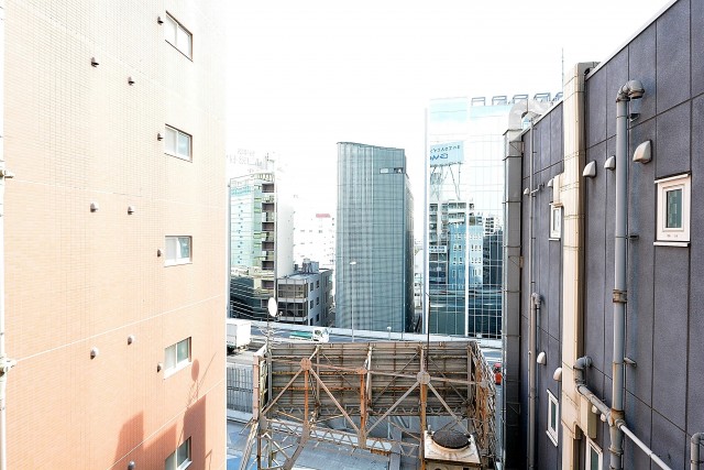 第18宮庭マンション　サニタリールーム眺望