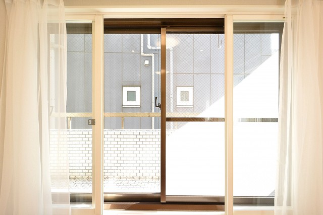 第18宮庭マンション　二重サッシ