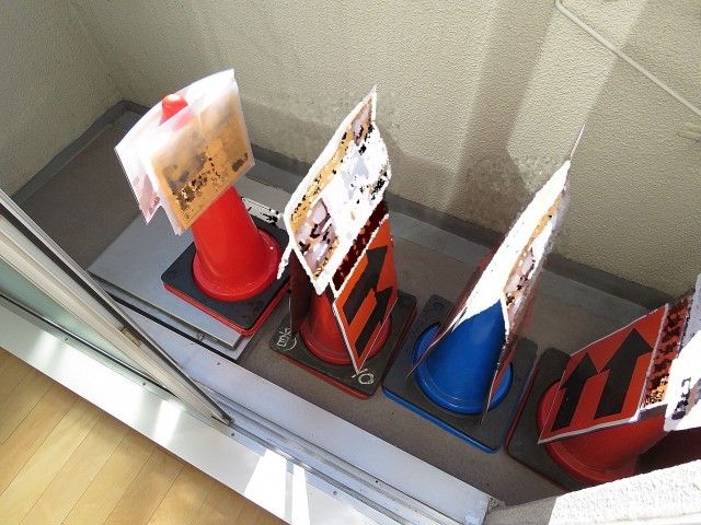 クレール八幡山　バルコニー