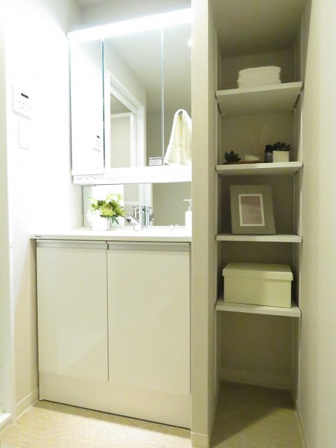 平河町リリエンハイム　洗面化粧台