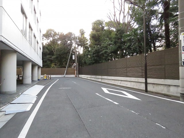 サンハイム永田町　前面道路
