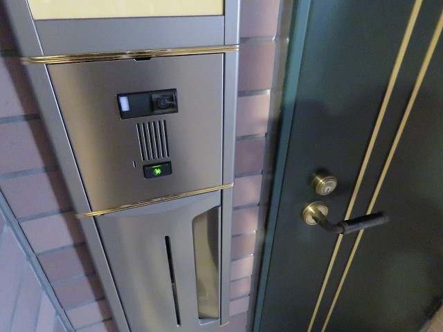 藤和渋谷常盤松ホームズ　TVモニター付きインターホン