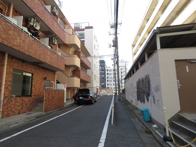 ペガサスマンション恵比寿　前面道路