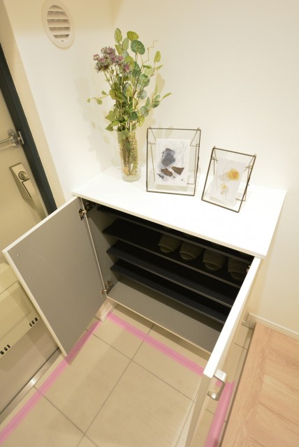 越前堀永谷マンション 玄関