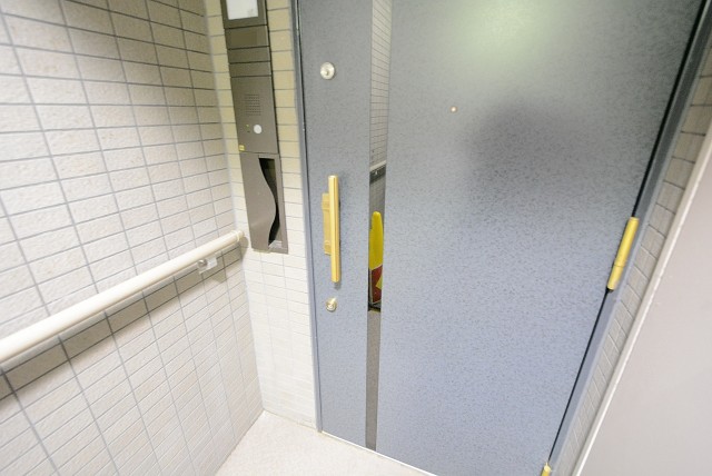 上野毛南パークホームズ　玄関