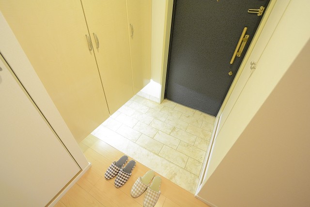 上野毛南パークホームズ 玄関