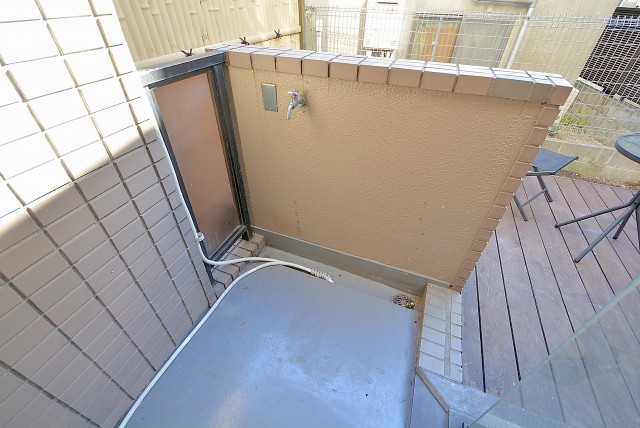 フェルテシモ祐天寺 ウッドデッキ