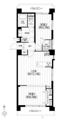 グレイス三軒茶屋　間取り