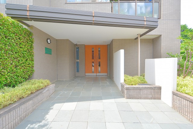 上野毛南パークホームズ (エントランス