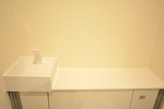 GSハイム南青山　トイレの手洗いカウンター
