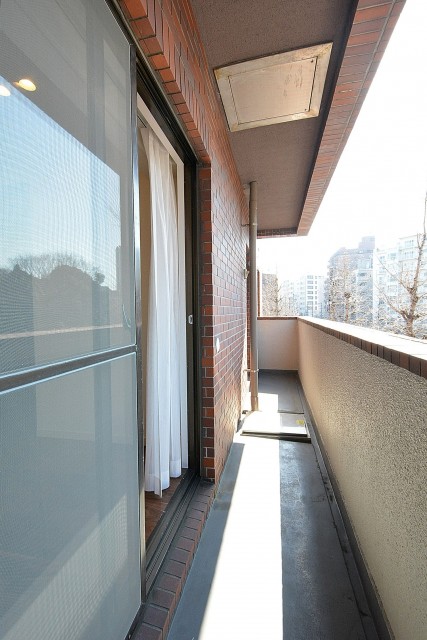 GSハイム南青山　8.5帖洋室のバルコニー