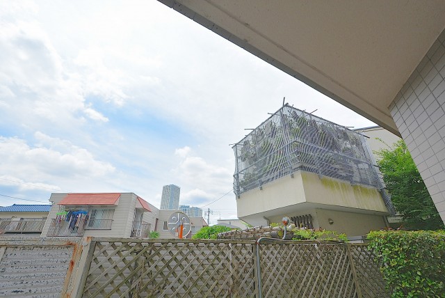 上野毛南パークホームズ バルコニー