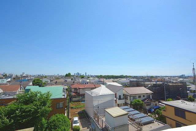 自由ヶ丘ハイタウン バルコニー