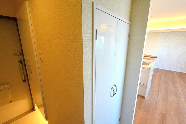 中銀若林マンシオン 洗濯機置場