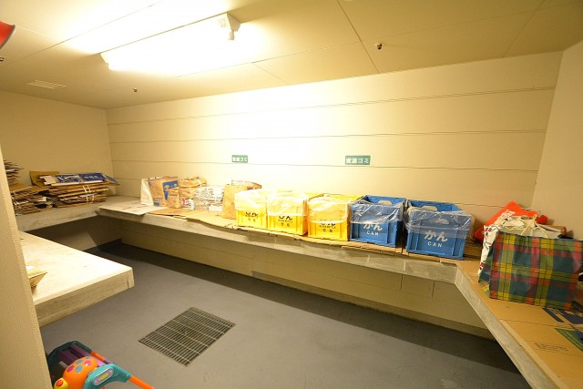 BRANZ赤坂　ゴミ置き場