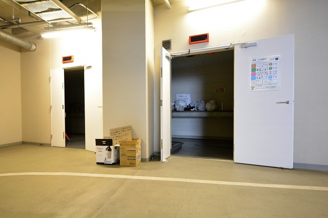 BRANZ赤坂　ゴミ置き場