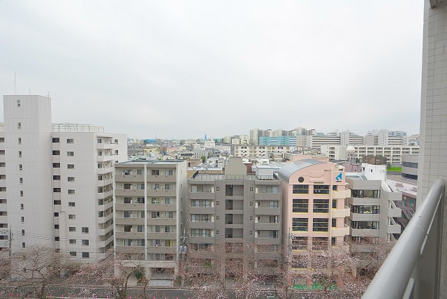 大橋団地 バルコニー