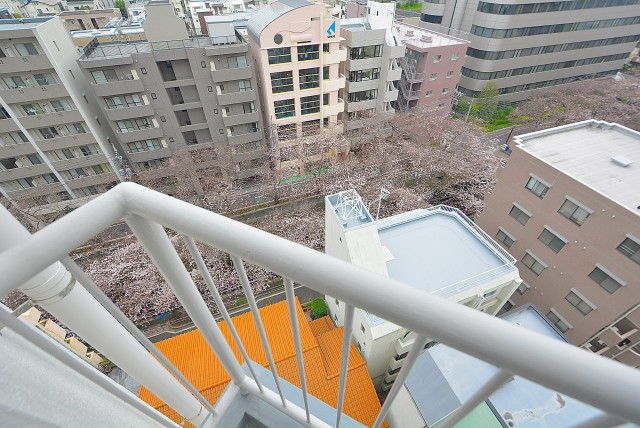 大橋団地 バルコニー (4)