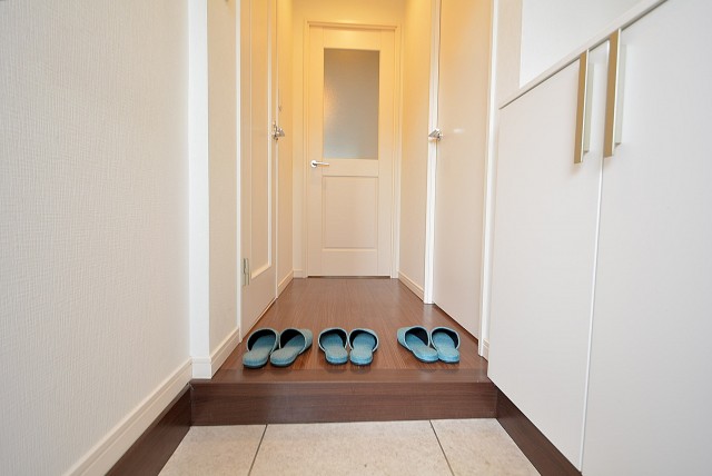 大橋団地 玄関