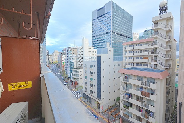 クレール島津山 バルコニー