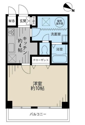 秀和新川レジデンス　間取り図