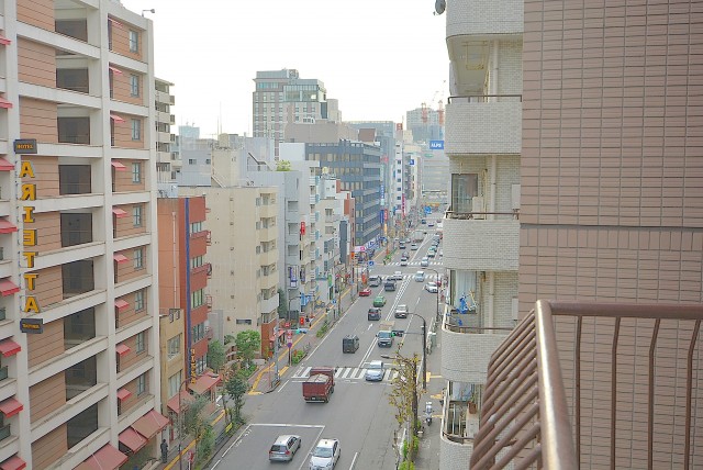 クレール島津山 バルコニー