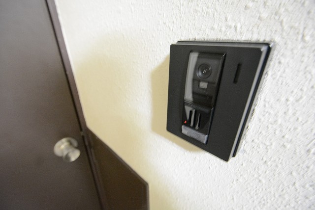 クレール島津山 玄関